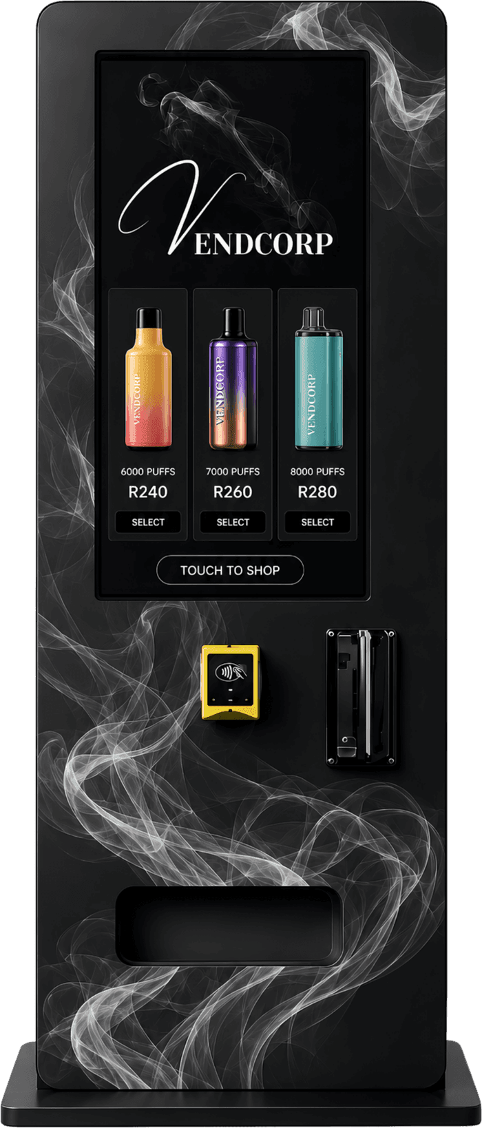 Freestanding smart vending machine